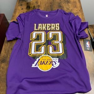 NBA LA Lakers Lebron James Tee Size Large
